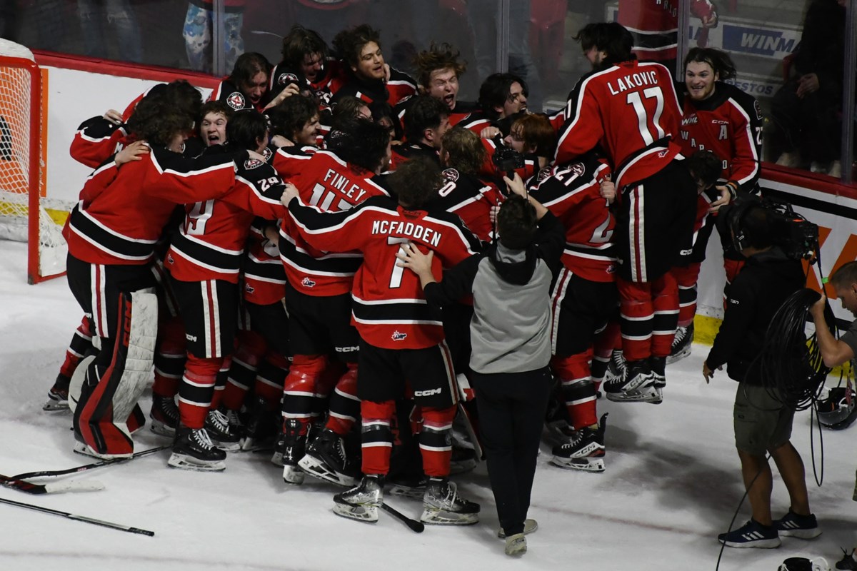 CELEBRATION TIME The Moment The Moose Jaw Warriors Won The WHL