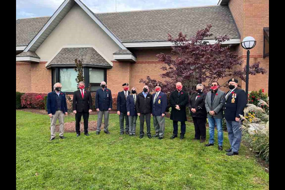 Th Annual Poppy Campaign Kicks Off With Flag Raising Ceremony