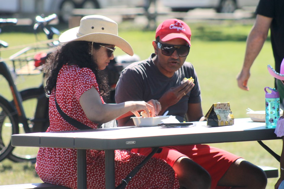 Cochrane Food Fest served up delicious eats, live performances, activities for kids, and more at Mitford Park on Aug. 13.