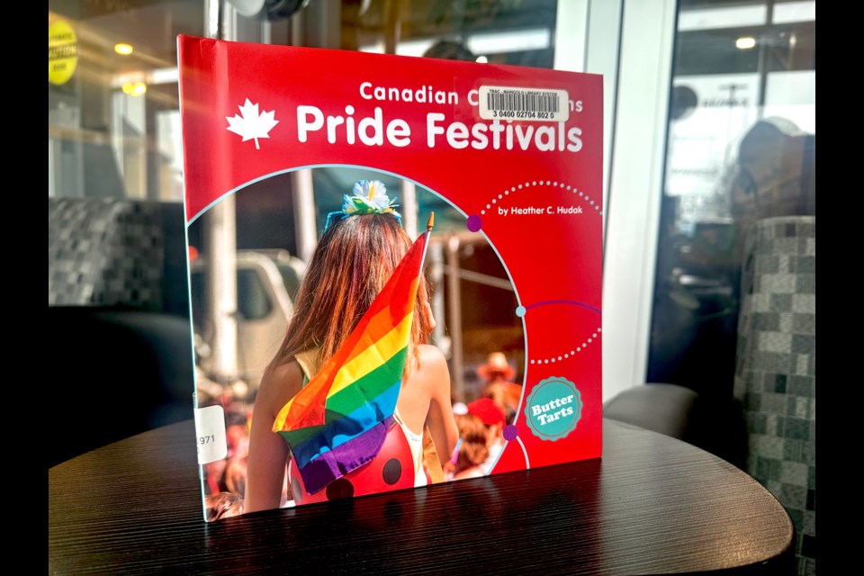 Last year, Pride Festivals by Heather C. Hudak was one of the books APL staff found thrown in the toilet.