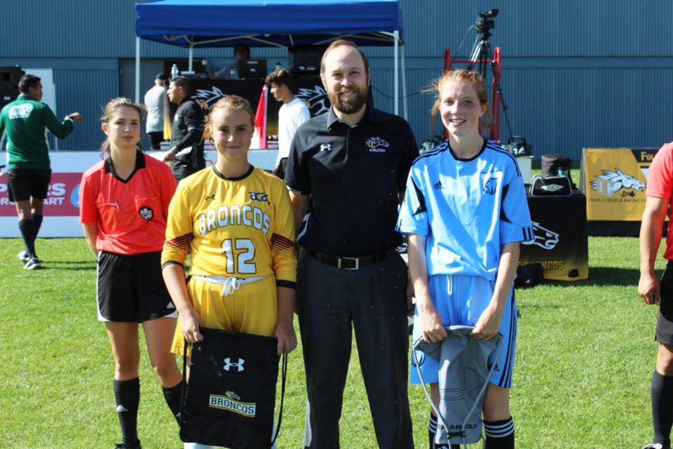 Airdrie Soccer Player Excelling For Olds Broncos Airdrietoday Com