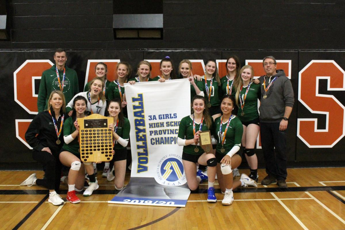 Phoenix volleyball wins firstever provincial championship