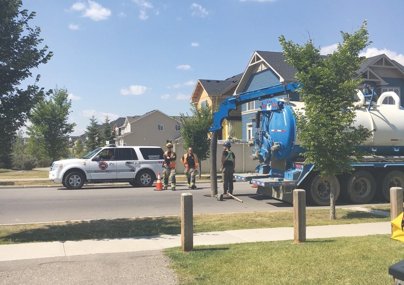 Gas leak poses threat to Nose Creek - Airdrie News