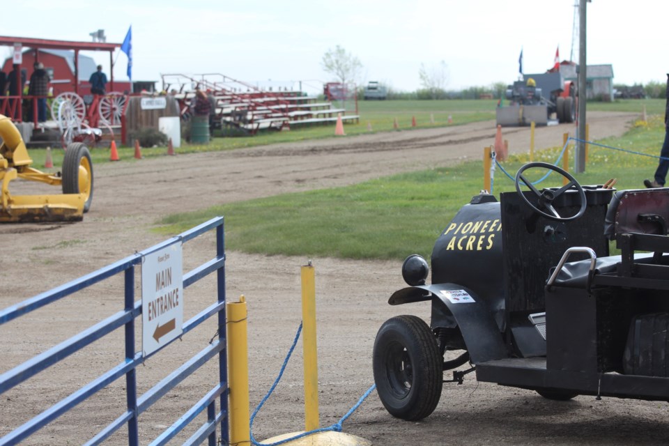 The annual spring tractor pull took place at Pioneer Acres Museum near Irricana on May 25.