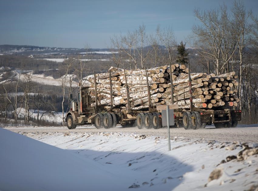 Truck-logging