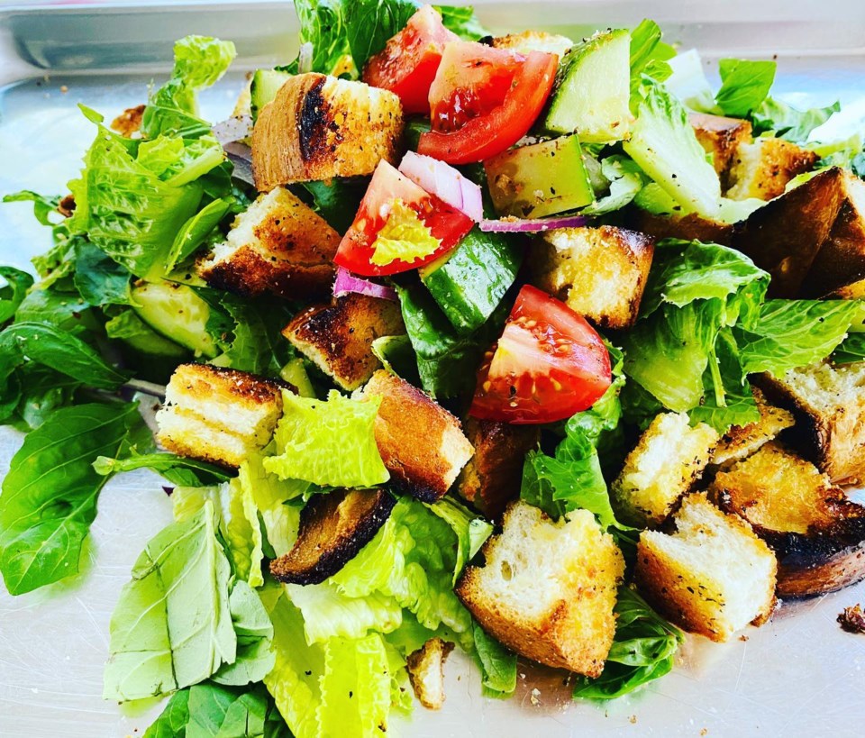 Grilled Panzanella Salad