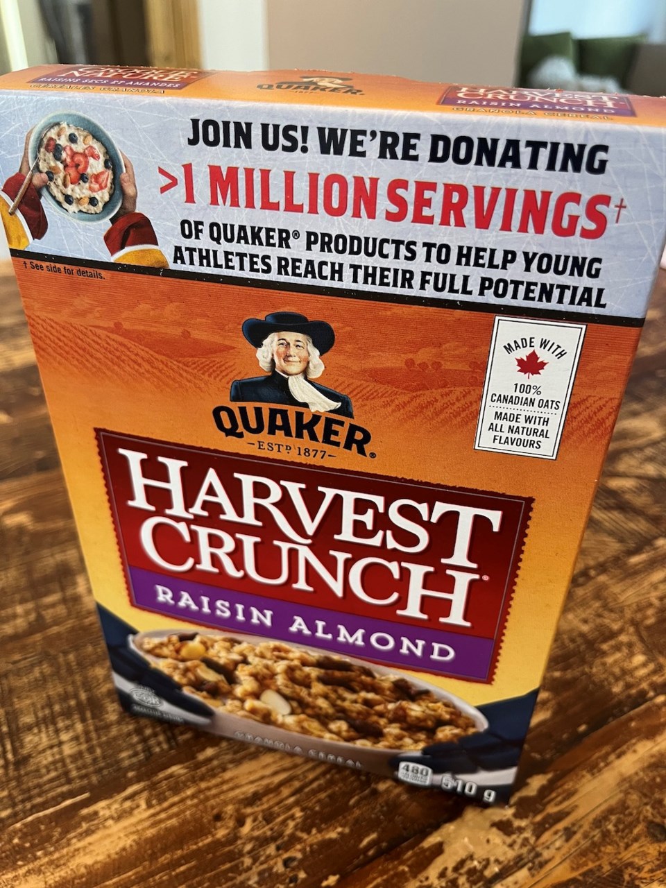 Quaker cereals and granola bars recalled due to possible salmonella