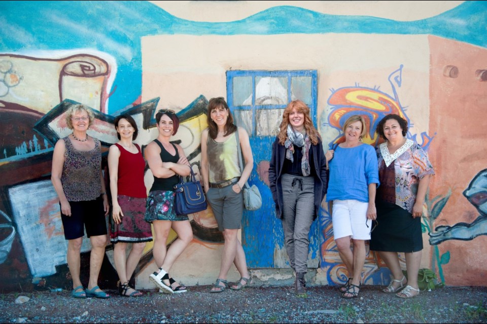 You know you've got good friends when you can travel together. On Chery's 50th birthday trip to Sante Fe, New Mexico. (L-R) Marlyn Young , Cheryl Armstrong , Christine Rankel, Barb Turner , Karen Pentland , Wynne Blades , Rose Cassis  Photo: submitted.
