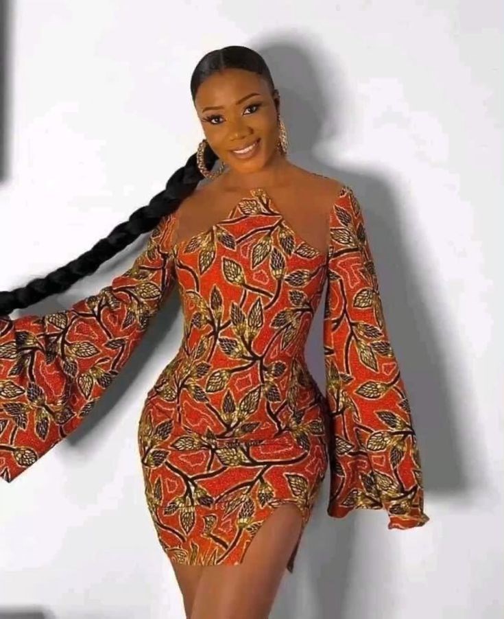 Explore the latest Ankara short gown styles of 2024 AlimoshoToday