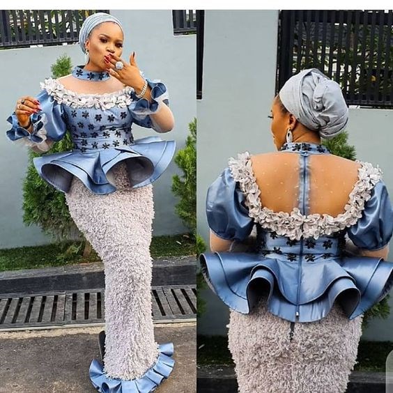 Gorgeous lace skirt and blouse looks for owambe events LasuToday