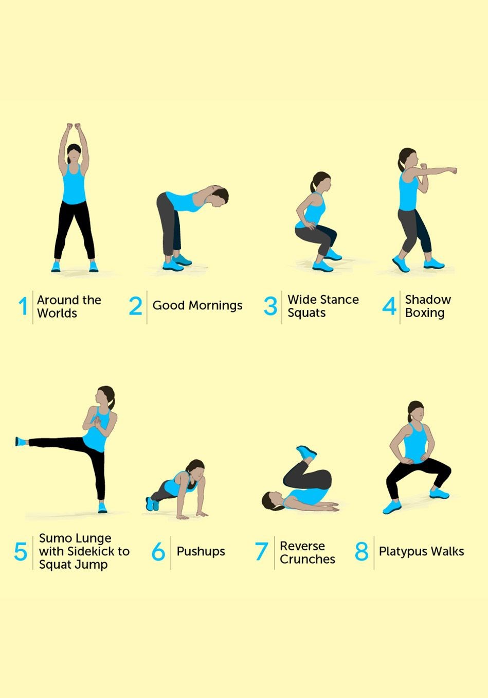 Effective exercises you can do at home with no equipment AlimoshoToday