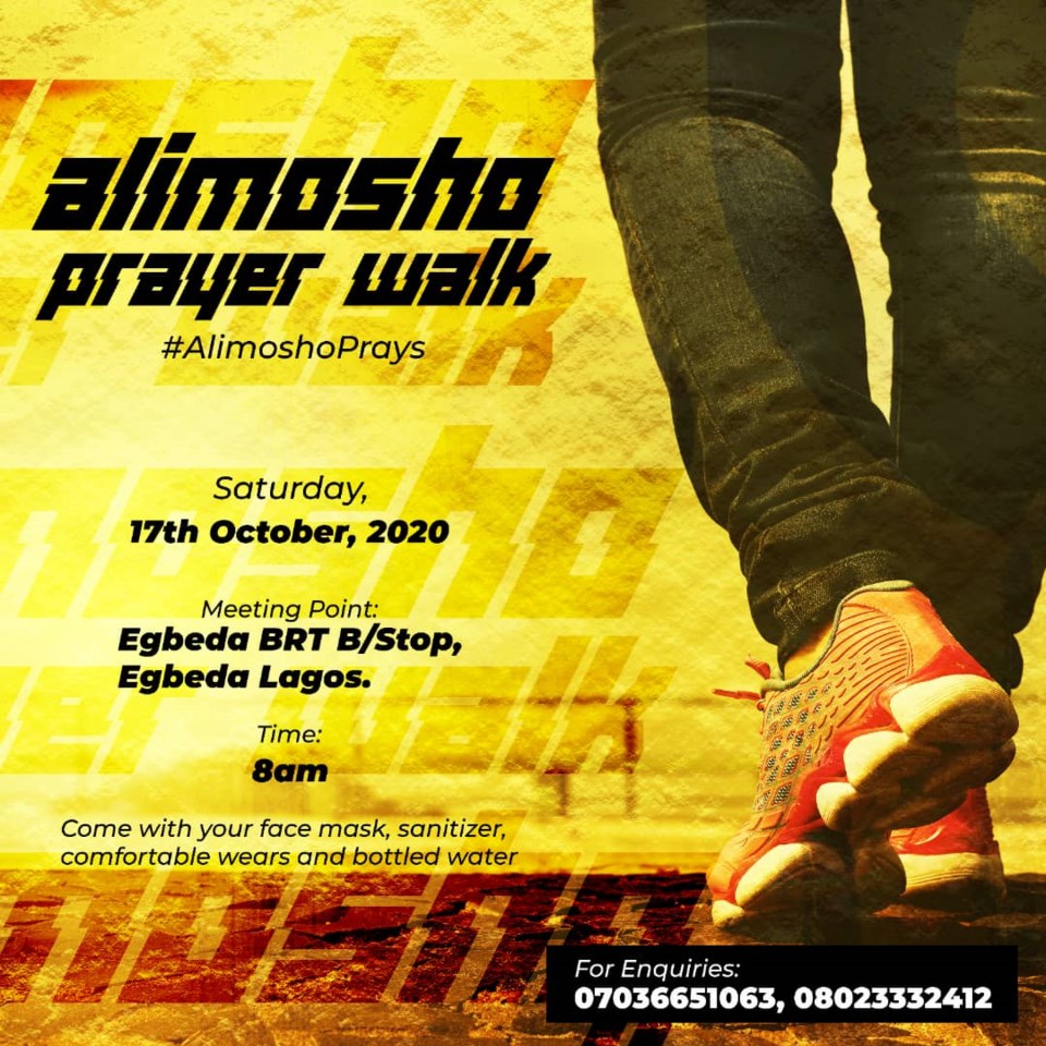 Alimosho prayer walk