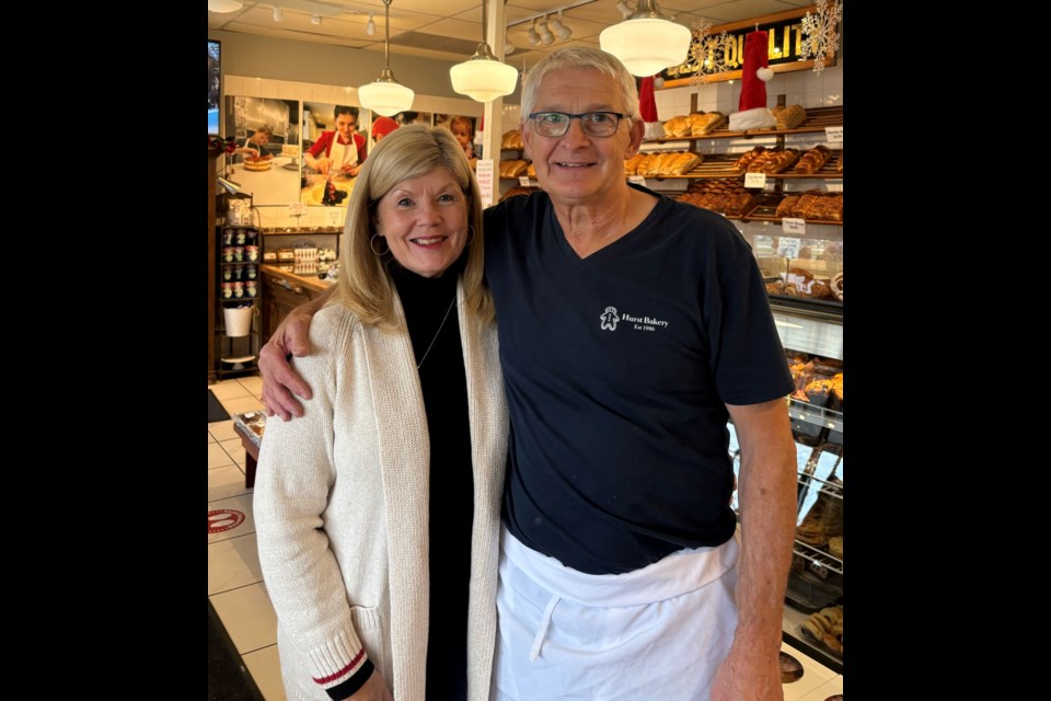 Lee and Pauline Hurst opened Hurst Bakery in Aurora in 1986.