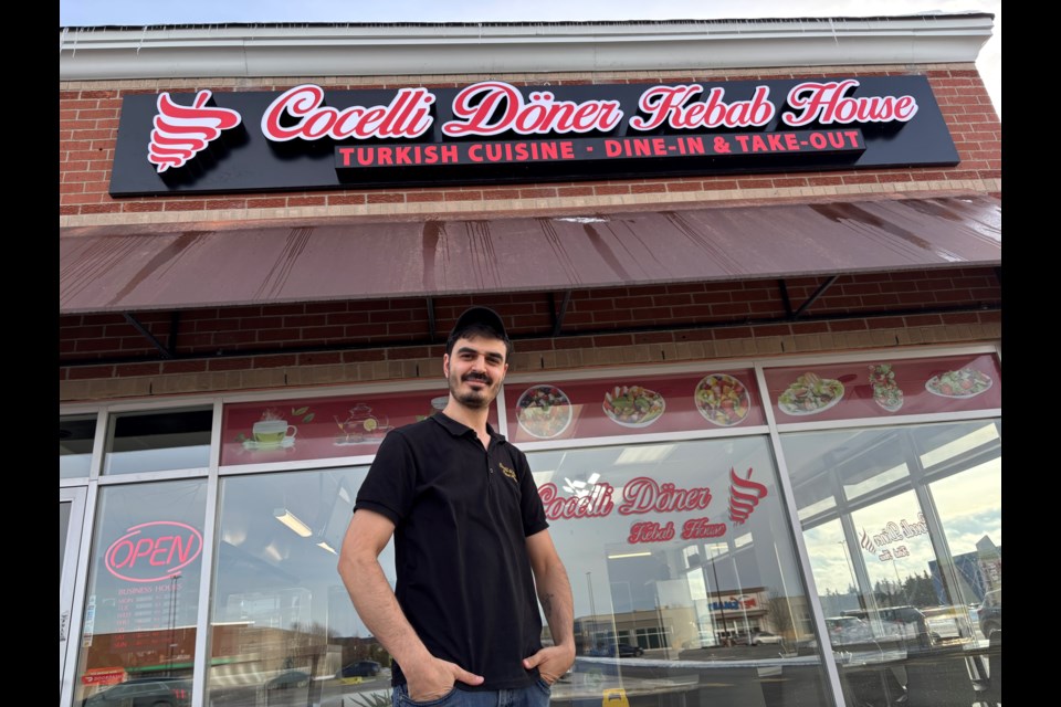 Ali Sesen named his new Aurora restaurant Cocelli Doner Kebab House after the village in Turkey his family is from.