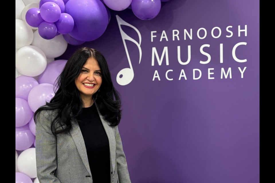 Farnoosh Farokhpour grew up in a musical family in her native Iran.