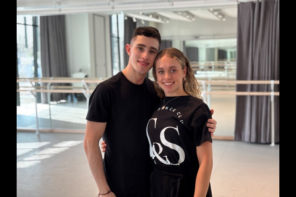 Thomas Zinger, 21, and Sarah Stolarsky, 19, are hoping to teach the next generation of ballroom dancers, opening T&S Dance Club.