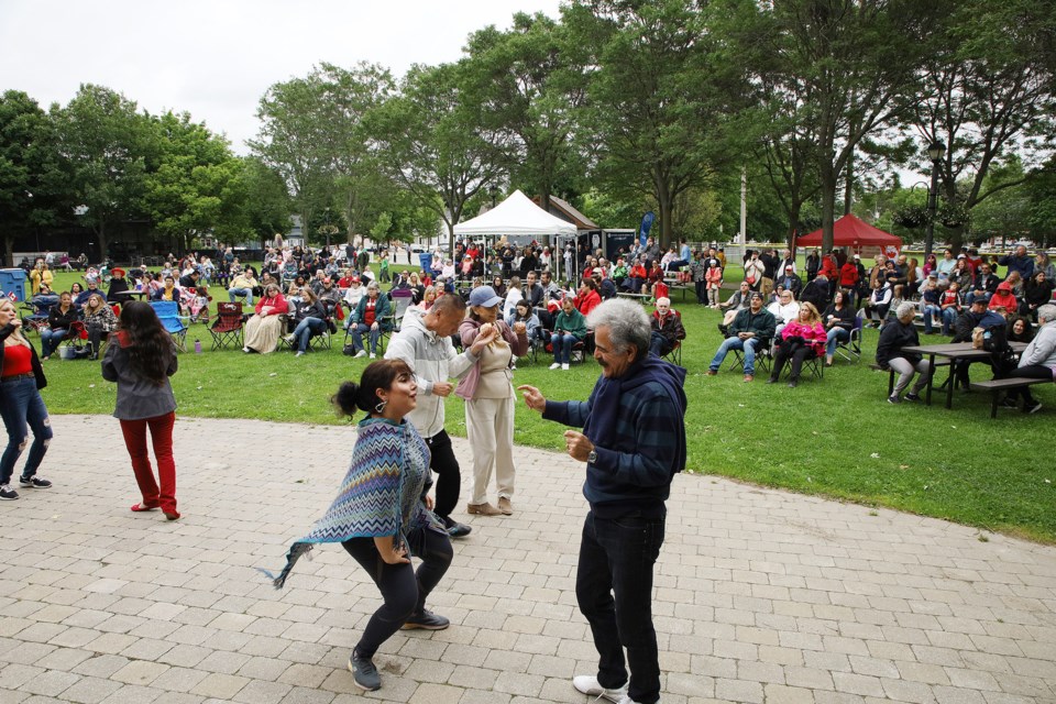 Canada Day festivities kicked off this year with Dance in the Park.