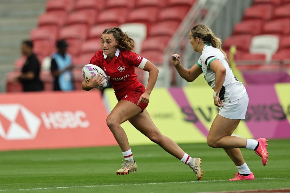 Aurora Barbarians player Chloe Daniels is set to make her Olympics debut at Paris 2024.