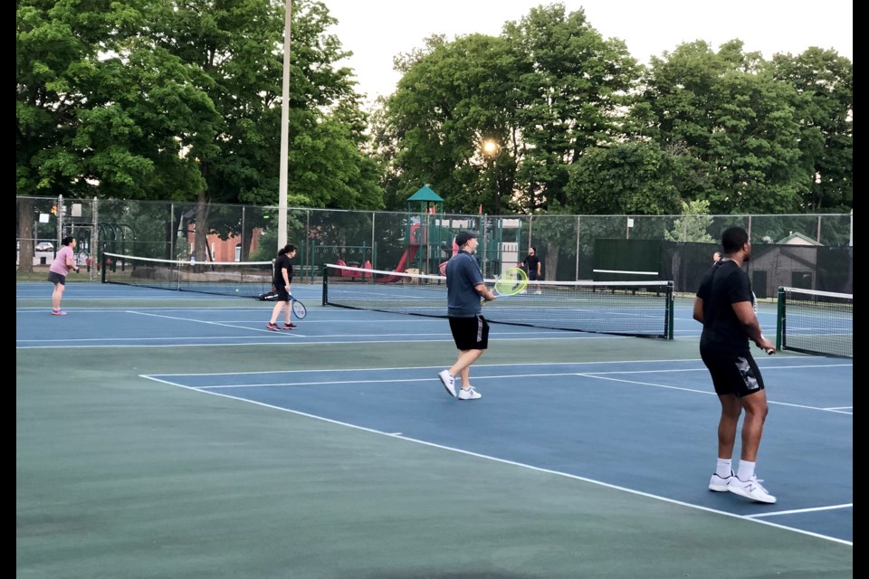 Members of the Barrie Tennis Club are enjoying a full slate of activities following pandemic-induced interruptions.