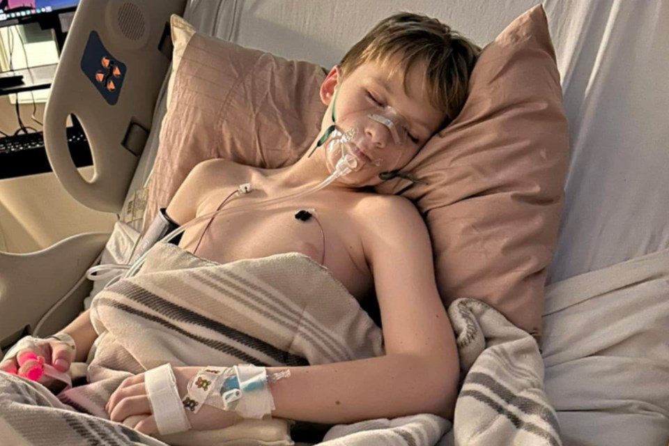 Barrie youth Blake McDonnell was diagnosed nephrotic syndrome in 2023.