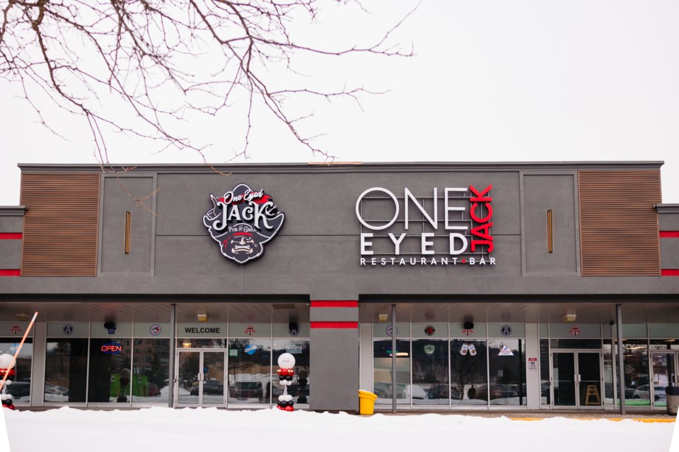 One Eyed Jack Restaurant & Bar recently opened a new location in Barrie's Wellington Plaza. 
