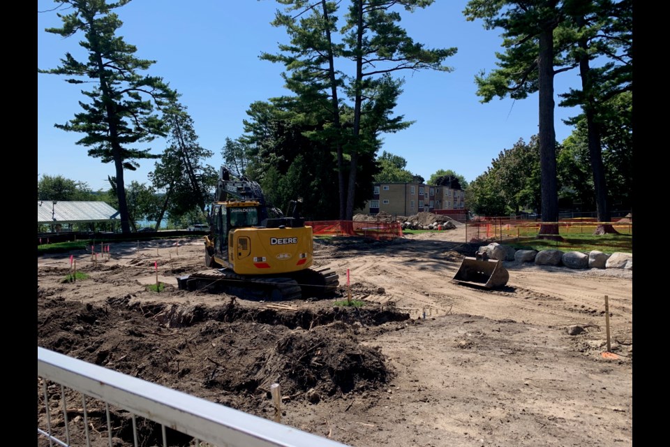 Construction of a more modern and accessible playground has begun at St. Vincent Park in east-end Barrie. 