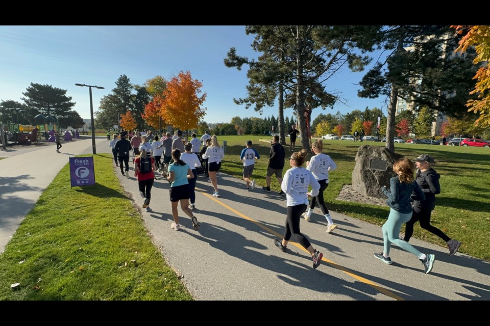 More than 700 participants registered for the seventh annual Bridget's Run in support of pregnancy and infant loss Saturday.