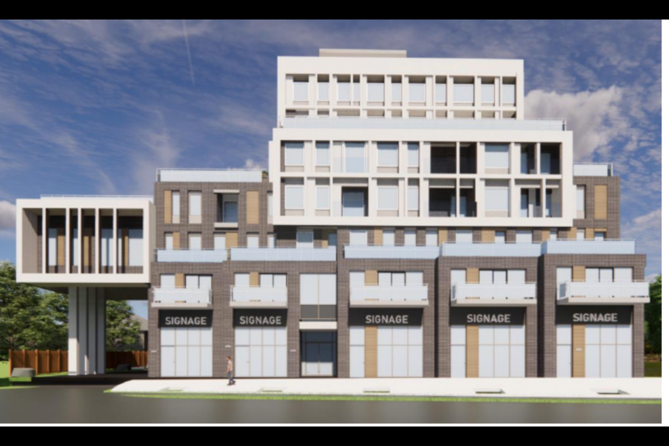 Rendering of a proposed development at 405 Essa Rd., in south-end Barrie.