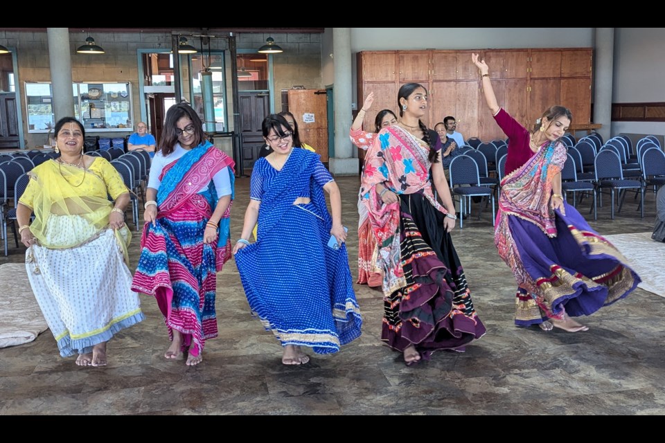 Dancing was part of Saturday's Festival of Joy in Barrie.