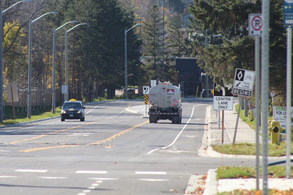 A fully reconstructed Bell Farm Road is now open after several months.