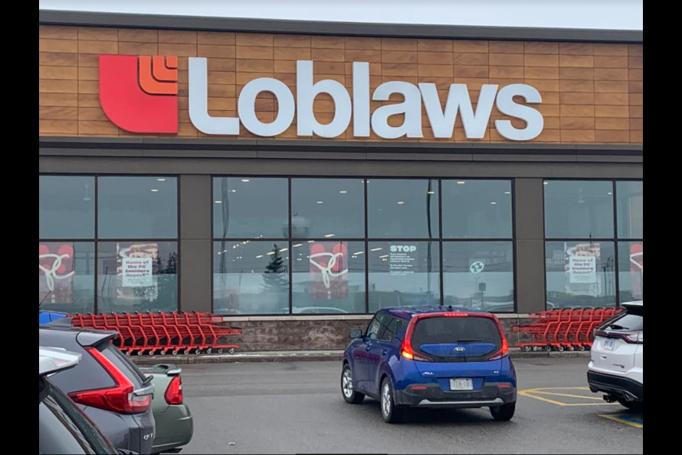 The Loblaws on Bayfield Street in Barrie. Raymond Bowe/BarrieToday