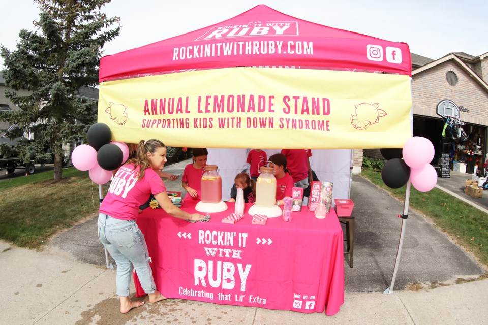 South-end lemonade stand benefits kids with Down syndrome - Barrie News