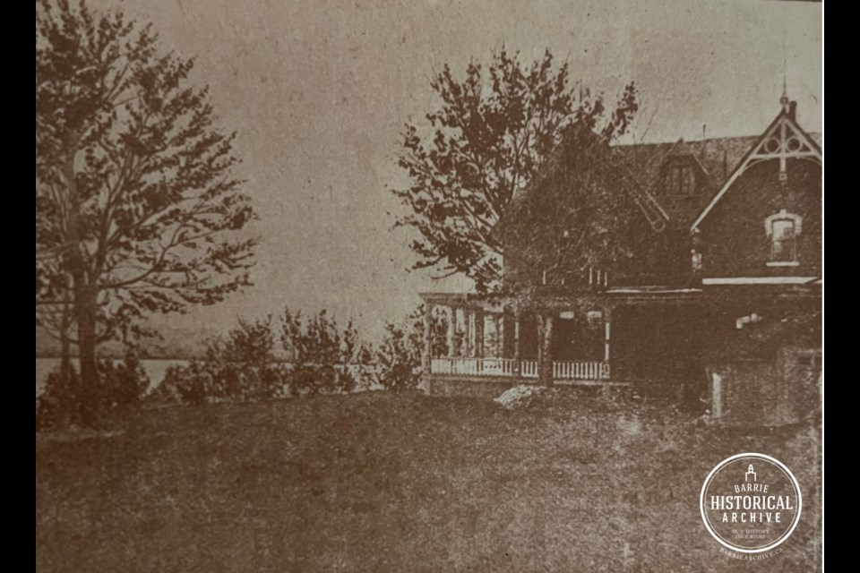 The east side of The Hill, at 33 Theresa St., is shown circa 1895.