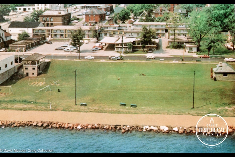 Bayview Park is shown in the 1960s.