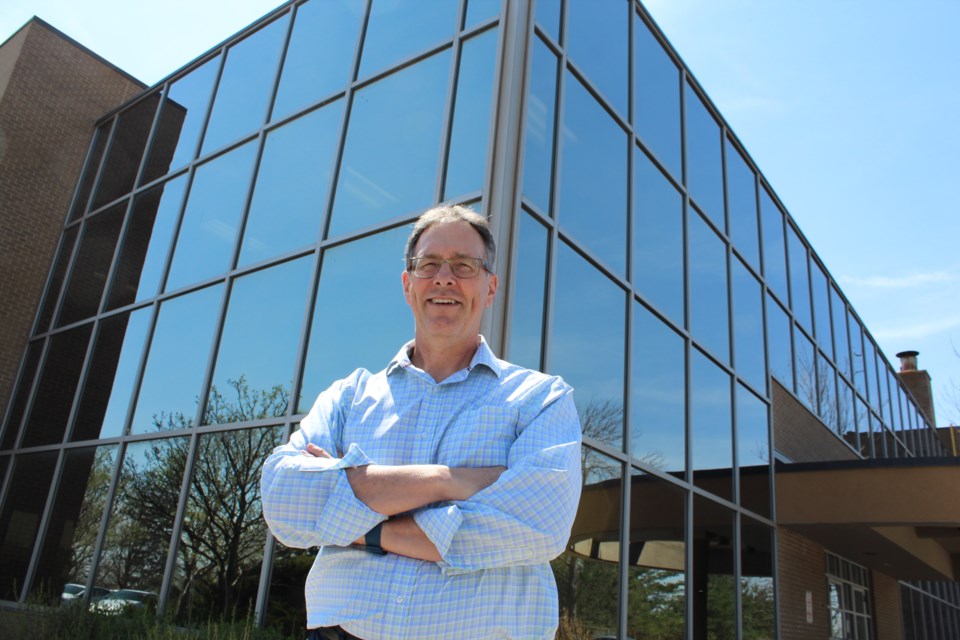 YMCA of Simcoe/Muskoka CEO Rob Armstrong is shown in front of the Grove Street YMCA in Barrie on Wednesday. He says Barrie has outgrown the facility, which was built 50 years ago. The YMCA is looking to partner with the city and build a new facility at the former Barrie Central Collegiate site in downtown Barrie. Raymond Bowe/BarrieToday