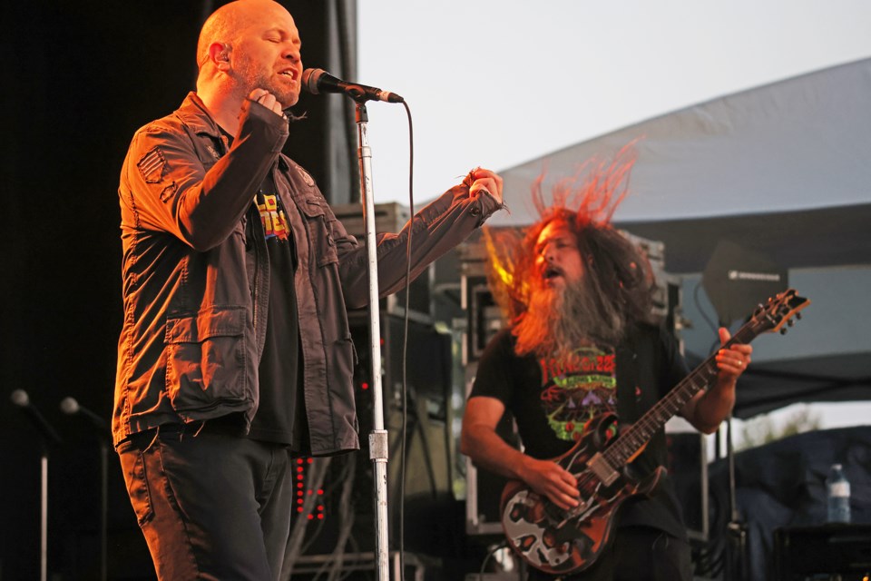 Finger Eleven rocks Kempenfest as the Friday night headliner