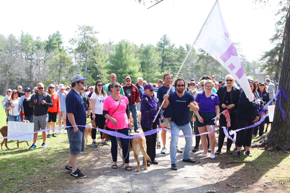 Hospice Simcoe hosted its annual Hike for Hospice at Sunnidale Park on Sunday, May 6, 2018. Kevin Lamb for BarrieToday