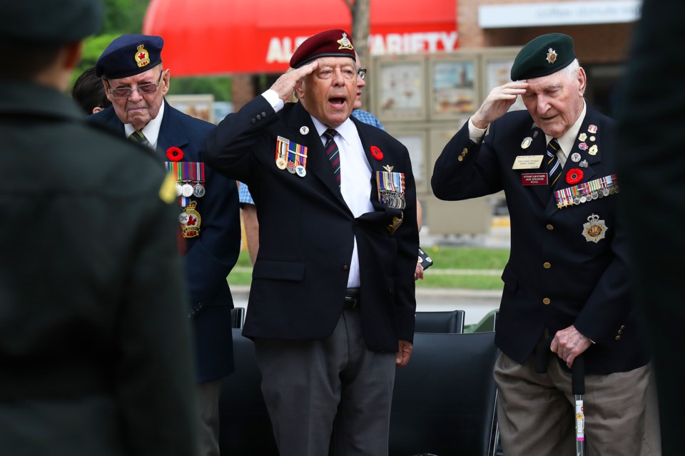 Barrie Legion remembers D-Day (13 photos): Photo Gallery - Barrie News