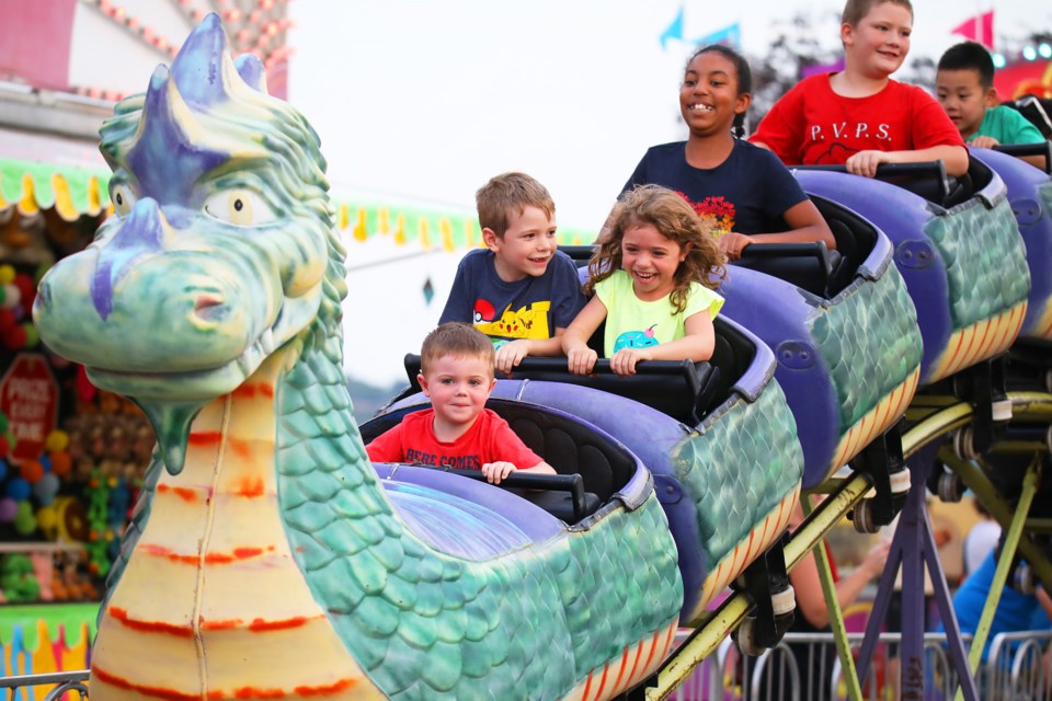 The joy of being a kid at a carnival was on display at Kempenfest ...