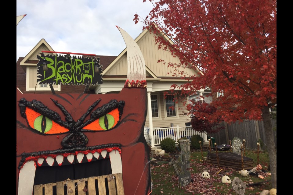 The Blackrot Asylum haunt is located at 24 Saxon Road.
Sue Sgambati/BarrieToday