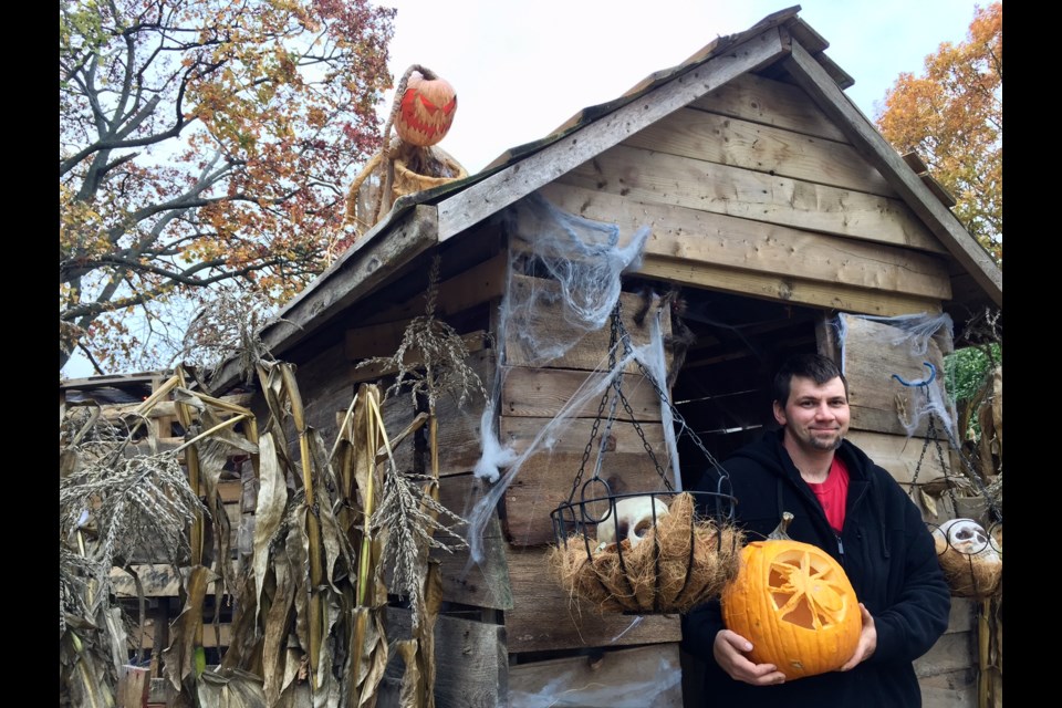 Mat Robinson thinks his Halloween home haunt at 18 Northpark Road is one of the biggest free haunts in Barrie.
Sue Sgambati/BarrieToday