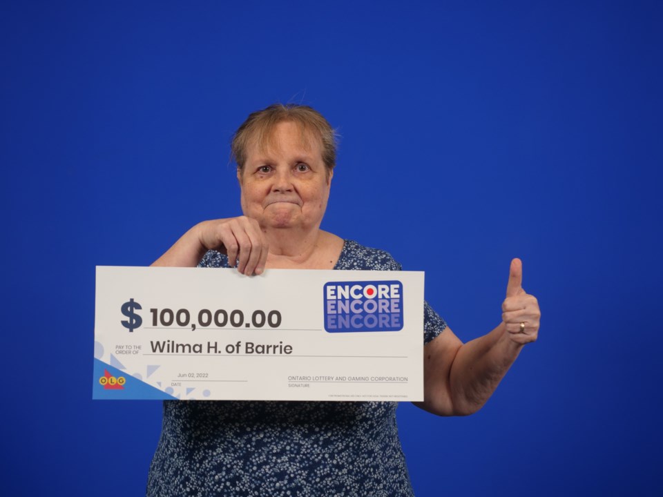 2022-06-07 Wilma Hadley lottery winner