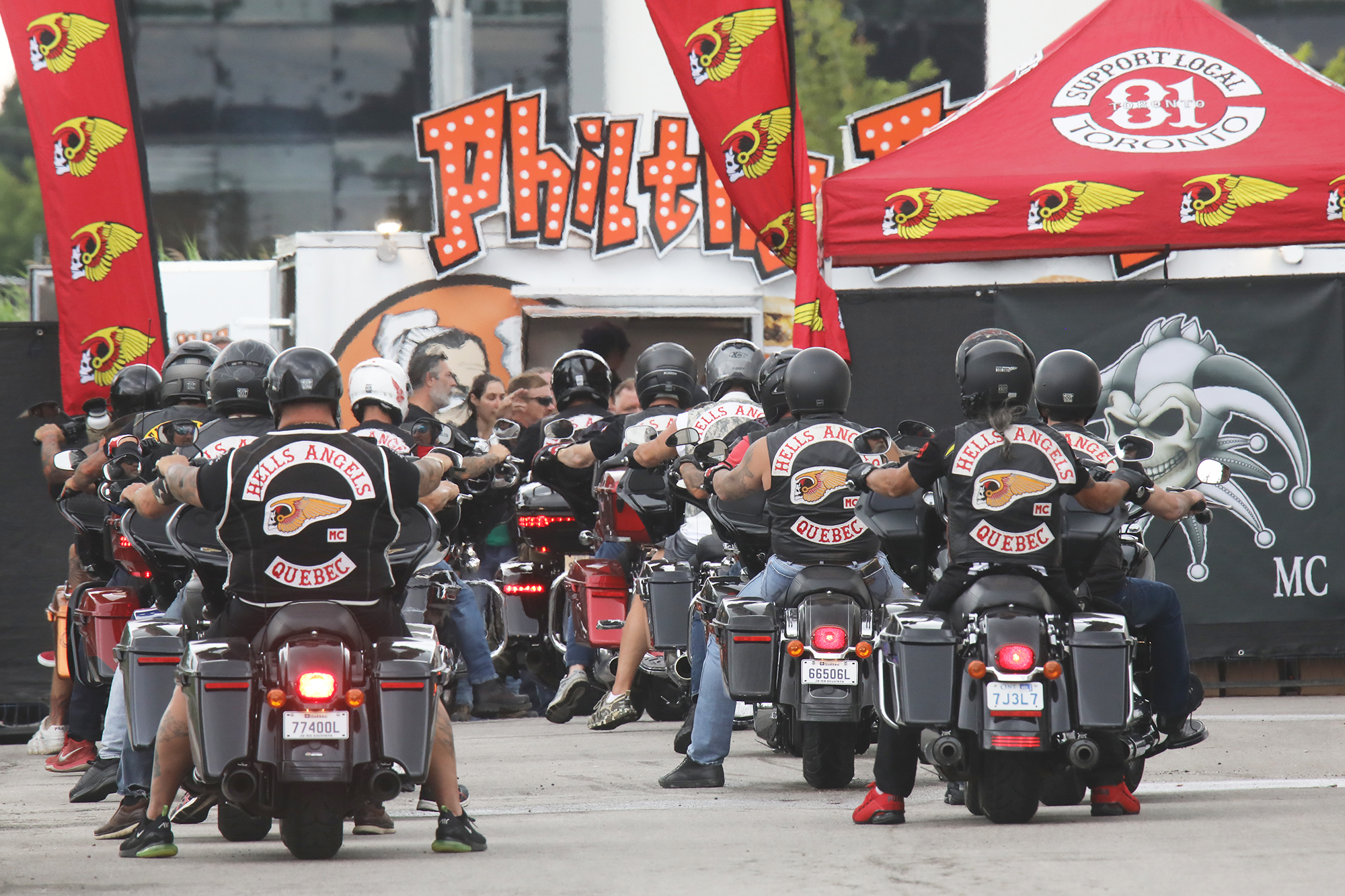 Hells Angels gather to honour 'legend from the biker community' - Innisfil  News