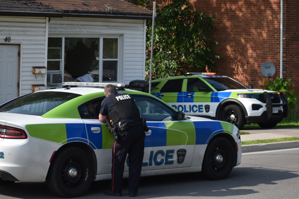 Barrie police's tactical support unit conducted three separate raids as part of an ongoing investigation on Wednesday, July 24.