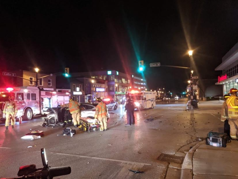 Suspected drunk driver flees Collier St. crash scene (4 photos ...