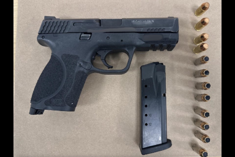 Police seized a gun and drugs during a traffic stop Sept. 6 in Barrie.