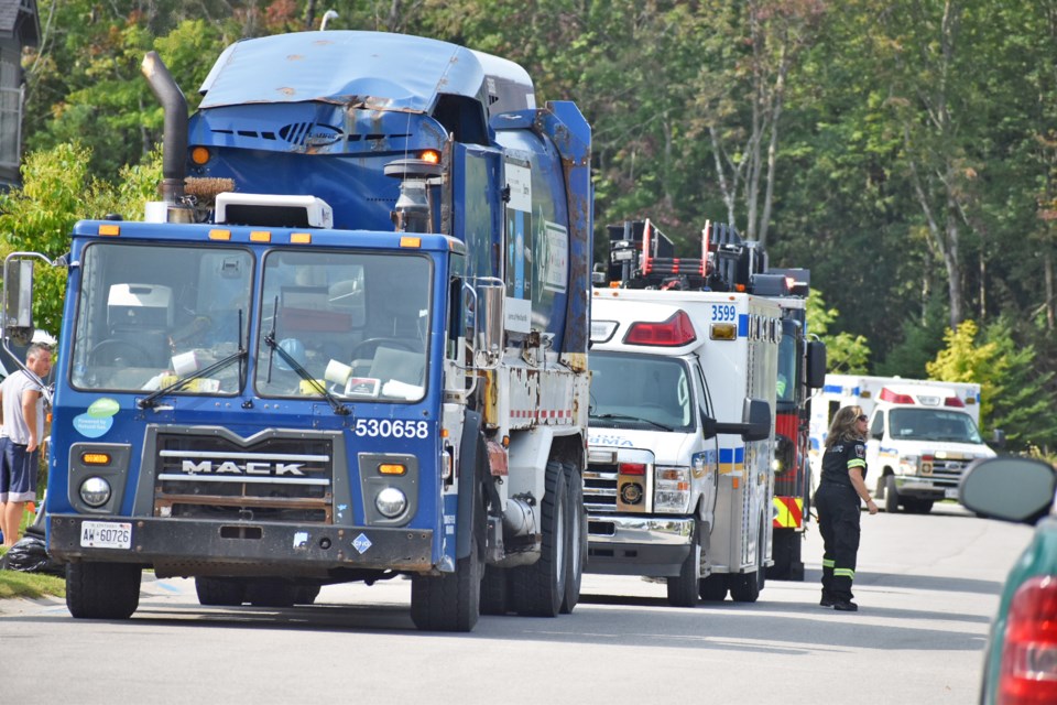 Garbage Truck Driver Injured In City's West End (update) - Barrie News