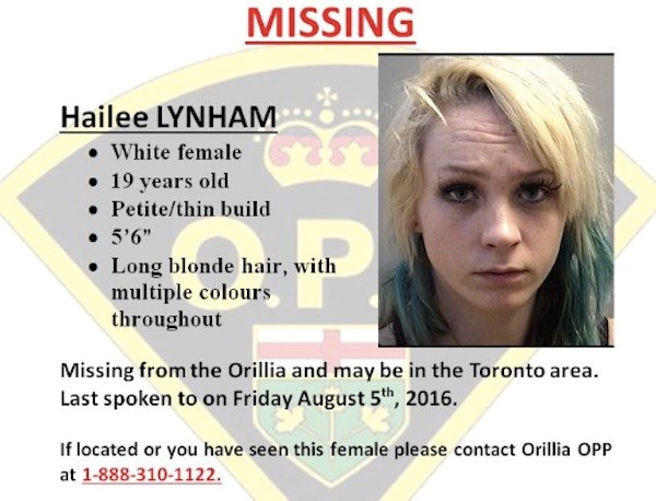Opp Ask For Help Finding Missing Woman Barrie News 1851