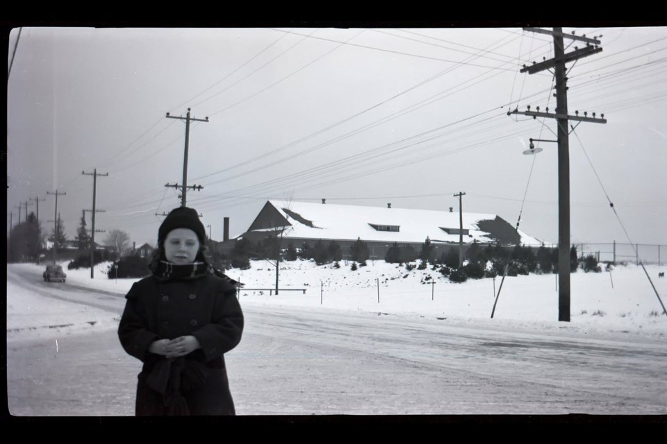 Barrie Arena in the 1940s. Photo supplied by Dave Webster