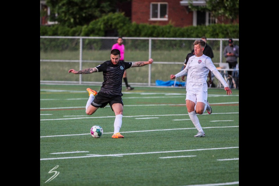 The Simcoe County Rovers FC will battle North Mississauga FC at Massie Field Friday night.